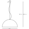 Подвесной светильник MAYTONI DOME MOD169PL-05GB1